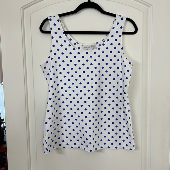 Chico's Microfeel Timeless Tank Size 2 - Picture 1 of 6